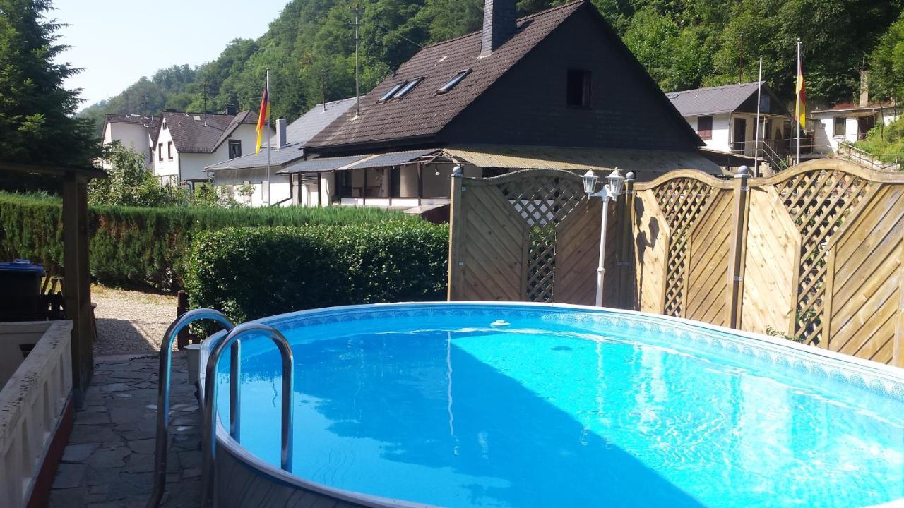Ferienhaus Haus Am Wald Naehe Loreley Sauerthal Exterior foto